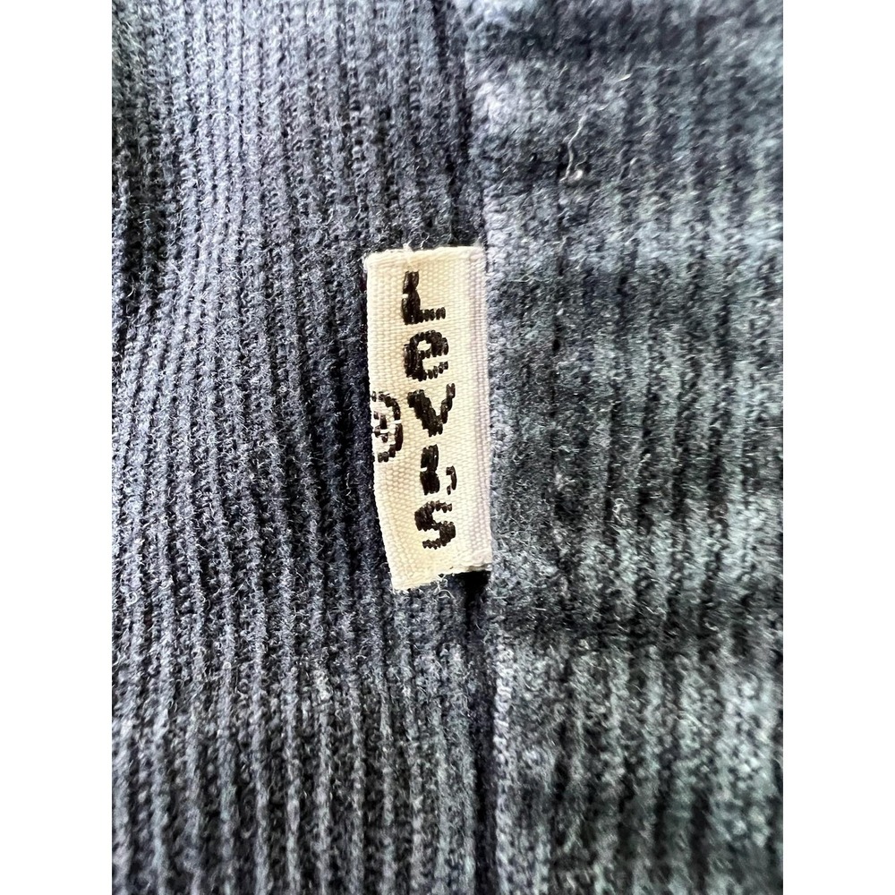 Levis 514 Mens 36x34 Black Corduroy Straight Leg Stretch Pants 00514-0090 - Picture 4 of 16